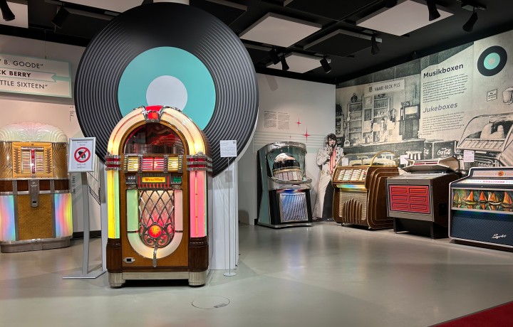 Jukeboxen im Deutschen Automatenmuseum
