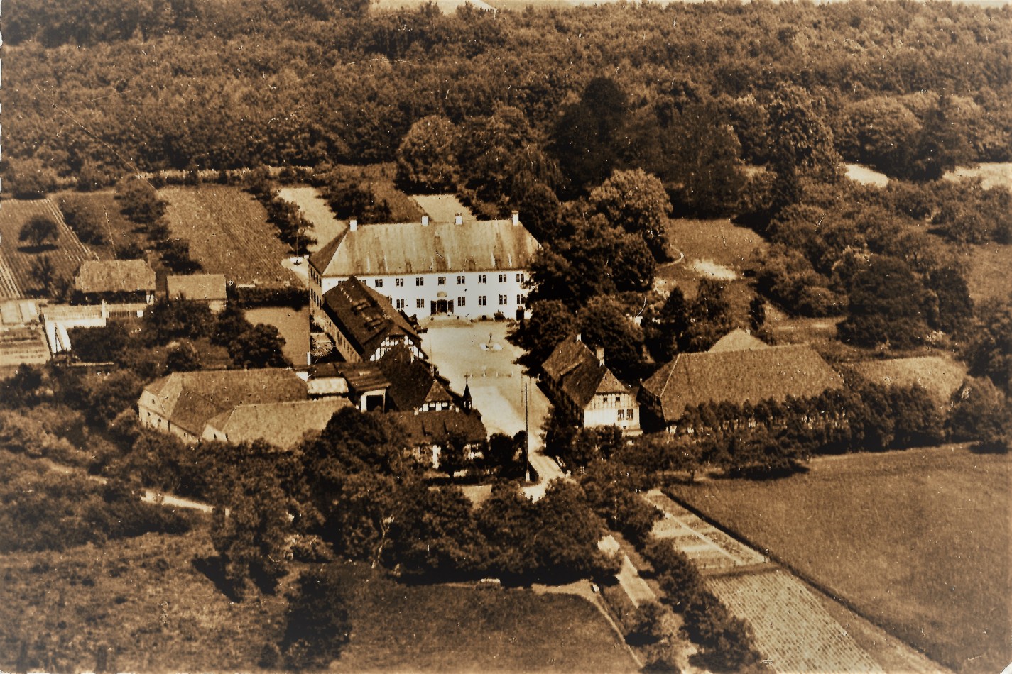 Ansichtskarte Schloss Benkhausen 1967